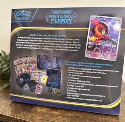 Sealed Phantasmal Flames Pokemon Center Elite Trainer Box ETB - Image 4