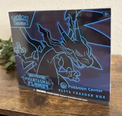 Sealed Phantasmal Flames Pokemon Center Elite Trainer Box ETB - Image 2