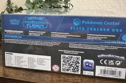 Sealed Phantasmal Flames Pokemon Center Elite Trainer Box ETB - Image 3