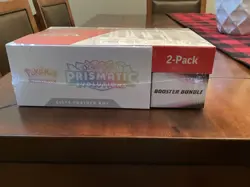 Pokemon TCG Prismatic Evolutions ETB with Booster Bundle Costco 2-Pack Sealed - Image 2