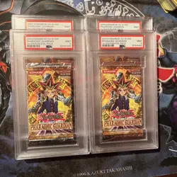 1x YUGIOH! PSA 9 2003 Pharaonic Guardian Booster Pack 1st Edition - Image 1