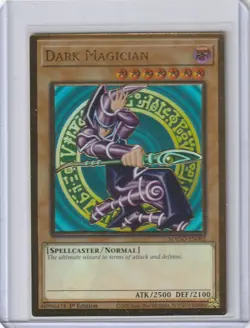 Yugioh MAGO-EN002 Dark Magician - Premium Gold Rare 1st Edition - Image 1