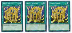 3x Yu-Gi-Oh! Speed Duel Insect Neglect Common SS03-ENB19 1st Edition x3 - Image 1