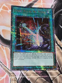 Yugioh! Dark Ruler No More (Quarter Century Secret Rare) RA01-EN060 NM - Image 1