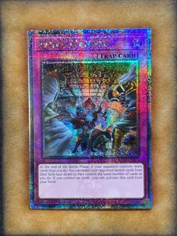 Yugioh Evenly Matched RA01-EN074 Quarter Century Secret Rare 1st Ed NM - Image 1