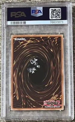 PSA VG-EX 4 2009 Yugioh Ultimate Rare Forbidden Chalice RGBT-EN061 Raging Battle - Image 2