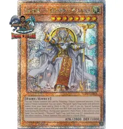Yugioh! 1x Ehther the Heavenly Monarch RA04-EN018 Quarter Century Secret Rare NM - Image 1