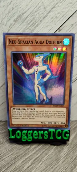 Yu-Gi-Oh! Neo-Spacian Aqua Dolphin / BLRR-EN04 1st Edition MP - Image 1