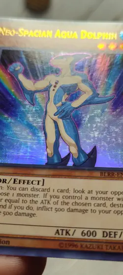 Yu-Gi-Oh! Neo-Spacian Aqua Dolphin / BLRR-EN04 1st Edition MP - Image 2