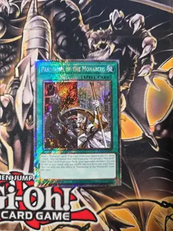 Yugioh! Pantheism of the Monarchs - RA04-EN261 - Platinum Secret Rare PSCR - Image 1