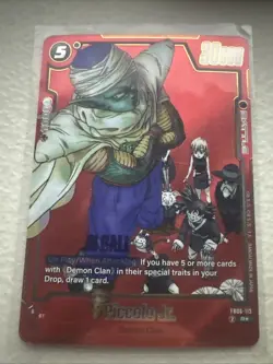 Dragon Ball Super: Fusion World Manga Piccolo Jr Alt Art FOIL FB06-113 NM - Image 1