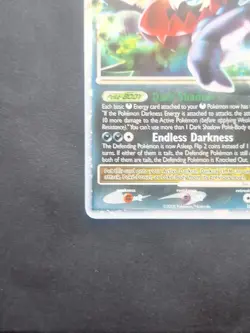 Pokemon TCG Darkrai LV.X Holo Rare Card 104/106 Great Encounters Series - Image 3