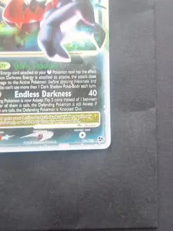 Pokemon TCG Darkrai LV.X Holo Rare Card 104/106 Great Encounters Series - Image 4