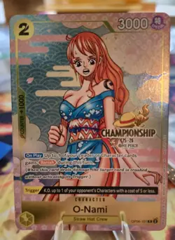 O-Nami (CS 25-26 Event Pack) - One Piece Promotion Cards (OP-PR) op06-101 Promo - Image 2