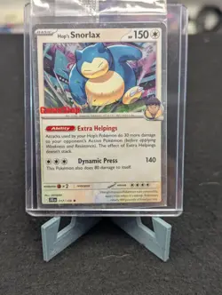 Pokemon Hop's Snorlax Stamped GameStop Promo Card 117/159 Journey Together - Image 3