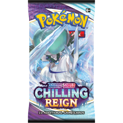 Pokemon 2021 Chilling Reign 10 Card Booster Pack New Factory Sealed | 1 pack - Image 4