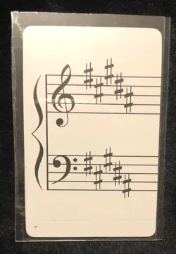 Nintendo Pokemon Snorlax/Munchlax Musical Note Card - Image 2