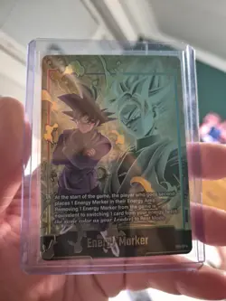 Dragon Ball Super Card Game Fusion World Energy Market Goku Black E01-07 * Gold - Image 1