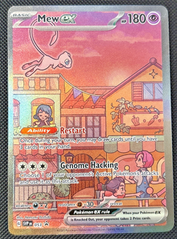 Mew EX SVP 053 Pokemon TCG Scarlet & Violet 151 UPC Promo Card - Image 1