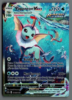 Vaporeon VMAX - SWSH182 SWSH: Sword & Shield Promo Cards Pokemon Card - Image 1