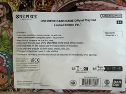 New Premium Bandai One Piece Card Game Official Playmat Limited Edition Vol.1 - Image 2