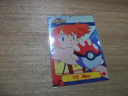 TV3 Misty 1999 Pokemon Card Topps TV Animation Edition NM/LP - Image 1