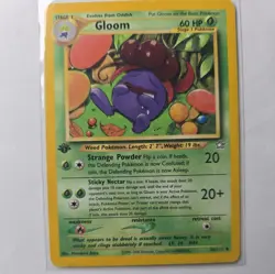 Gloom Neo Genesis 1st Edition Uncommon 36/111 Pokemon TCG Card - NM - Image 1