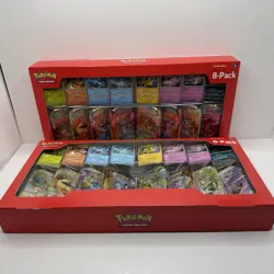 Pokemon LOT OF 2 TCG Prismatic Evolutions 8 Mini-Tin Bundle w/Promo Cards NEW - Image 2