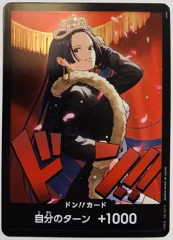 DON!! Boa Hancock EB03 Japanese ONE PIECE Card Heroines Edition NM - Image 1
