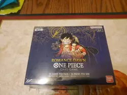 One Piece Card Game Romance Dawn Booster Box OP-01 (White Bottom) *NEW & SEALED* - Image 1