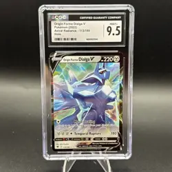 Pokemon Origin Forme Dialga V 113/189 Astral Radiance Holo Card 9.5 - Image 1