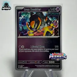 Iron Boulder 046/131 Reverse Holo Pokemon TCG: SV Prismatic Evolutions Card MINT - Image 1