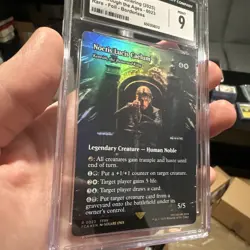 Noctis Lucis Caelum Kenrith the Returned King 0023 Foil MTG Final Fantasy CGC 9 - Image 2