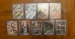 Illustration Rare Pokemon Card Lot Multiple Sets - Image 1