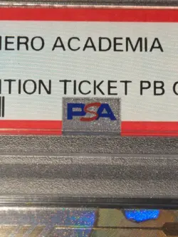 PSA 10 My Hero Academia Original Art Exhibition Deku & Katsuki Bakugo 2 Card Set - Image 4