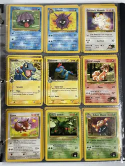 Pokemon Card Collection VTG Binder Holo Rare WoTC Dark Blastoise Tyranitar Pika - Image 3