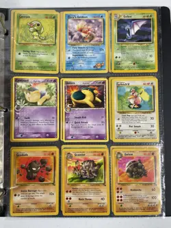 Pokemon Card Collection VTG Binder Holo Rare WoTC Dark Blastoise Tyranitar Pika - Image 5