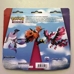 Pokemon Trading Card Game Evolving Skies Zapdos Moltres Articuno 2 Booster Packs 820650851438 - Image 2