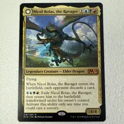 Nicol Bolas, the Ravager - Near Mint MTG Magic 2019 Core Set - Image 1