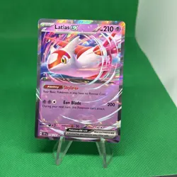 Pokemon TCG Latias ex S&V Surging Sparks 076/191 Ultra Holo Double Rare Card NM - Image 1