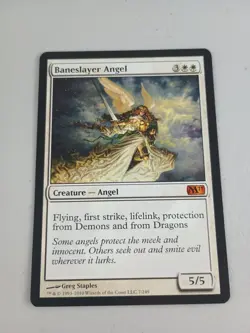 MTG Baneslayer Angel: Magic 2011 M11 Core Set NM - Image 1