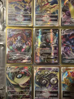 Pokemon Card Collection Binder With Full Art Ex, Vstar, Vmax, V, Ex, XY - Image 1