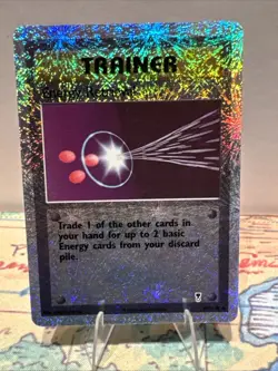 Pokemon TCG Energy Retrieval 107/110 Legendary Collection 2002 Reverse Holo Card - Image 1