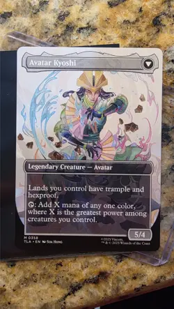 The Legend of Kyoshi Avatar Kyoshi (0358) Borderless MtG regular - Image 2