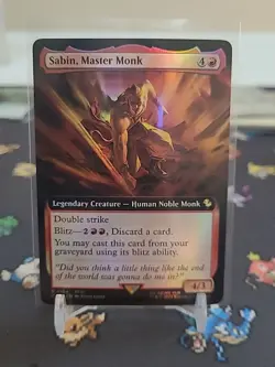 Sabin, Master Monk (Extended Art) Commander: Final Fantasy Foil - Image 1