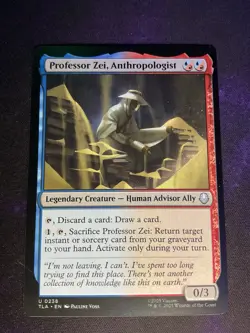MTG * Professor Zei, Anthropologist Avatar: The Last Airbender * 1X * NM - Image 1