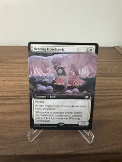 MTG - Nesting Dovehawk - Extended Art (English) March of the Machine - Image 1