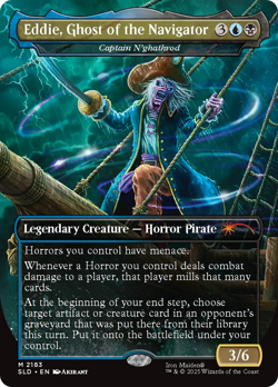 Eddie, Ghost of the Navigator - Iron Maiden X (1) - M2183 - 4RCards - Image 1