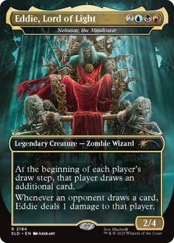 Eddie, Lord of Light - Iron Maiden X (1) - Rainbow Foil - M2184 - 4RCards - Image 1