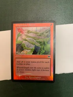 Brightstone Ritual Magic the Gathering (Onslaught, Foil, Near Mint) - Image 1
